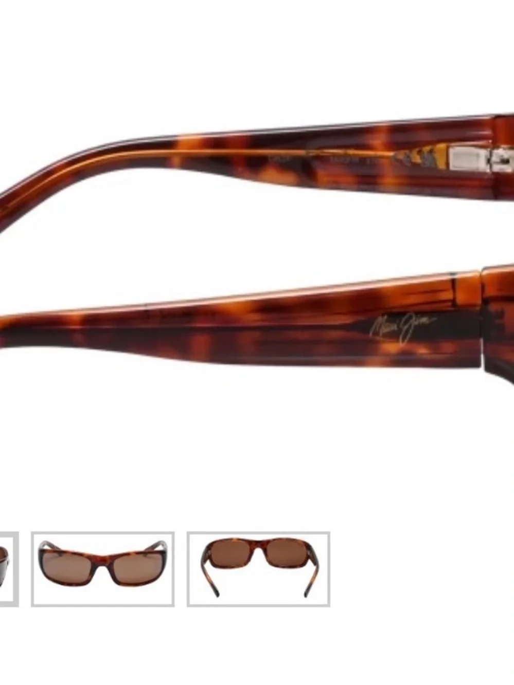 Maui Jim Tortoiseshell StingRay Brown Lens Sunglasses EUC